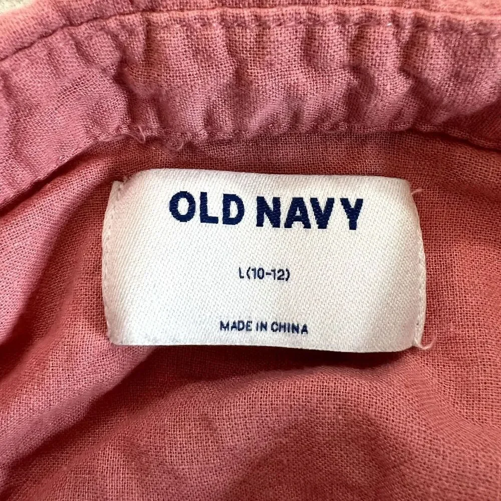 Boy's Pink Button Down Shirt